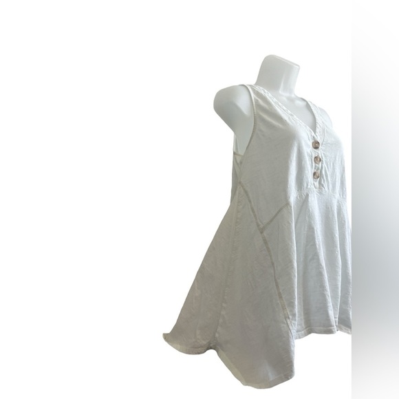 Maeve by Anthropologie Tank Top Ivory Size XS - Picture 4 of 7